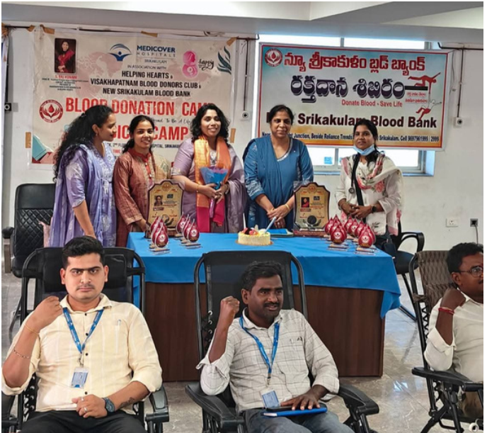 Community blood donation camp photo 5