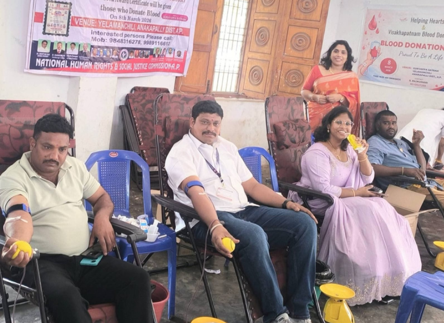 Community blood donation camp photo 6